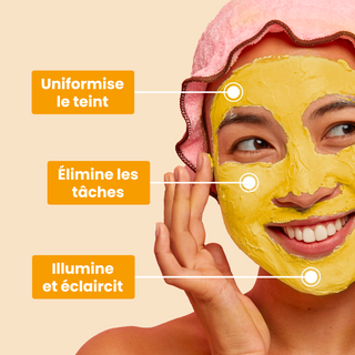 Glow Masque - Anti tâches au Curcuma